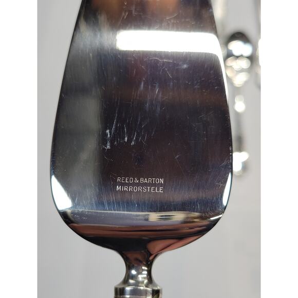 56 Pc Vintage Reed & Barton Dresden Rose Flatware Set for 8 and Serving Pieces - Picture 3 of 8